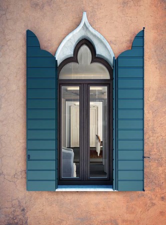 Итальянские деревянные окна